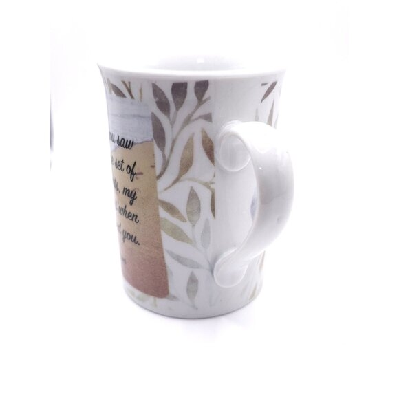 Inspirational Ceramic Mug With "Footprints" Quote By Bay Island - Picture 4 of 7